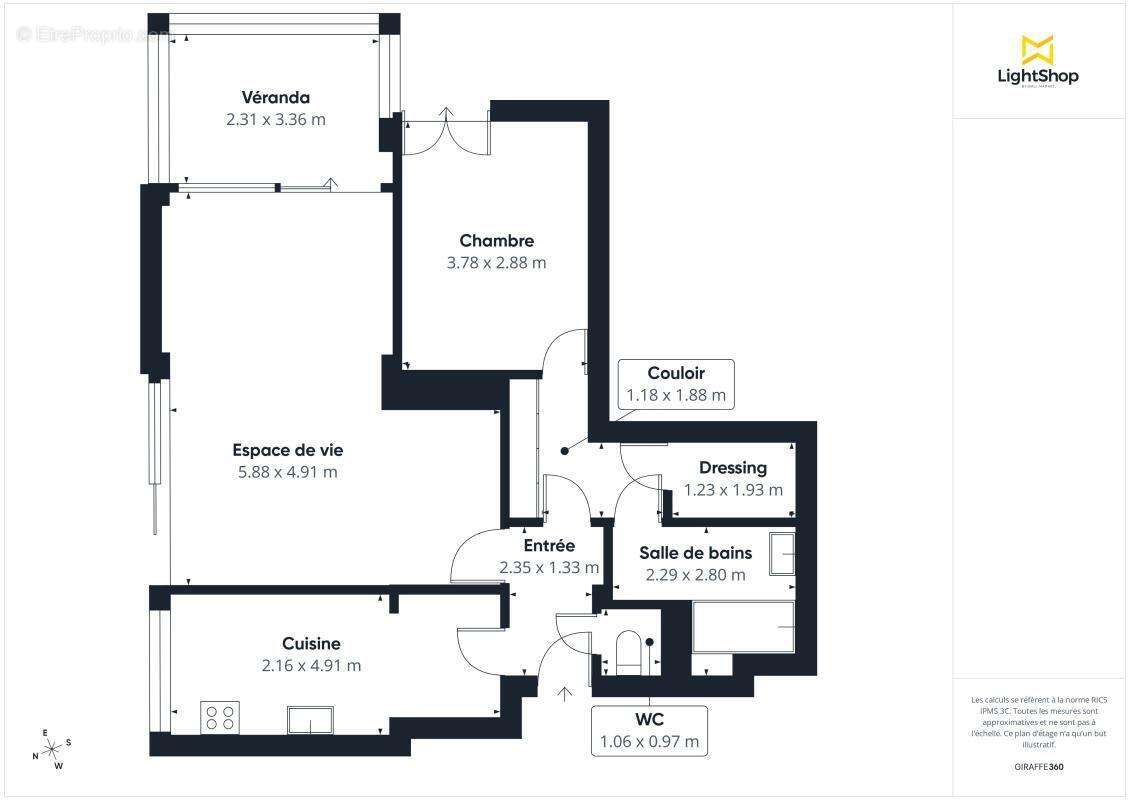 Appartement à LE CHESNAY