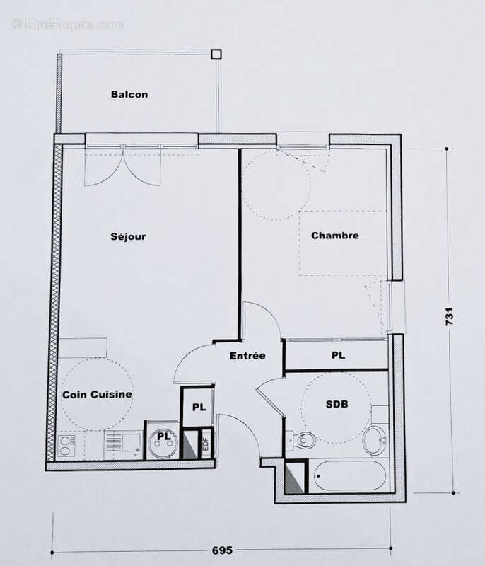 Appartement à RAMBOUILLET