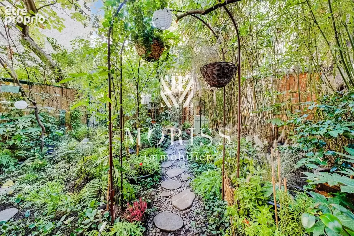 Paris xviii — un jardin privatif de 70 m², une parenthèse de verdure en plein paris - photo 4