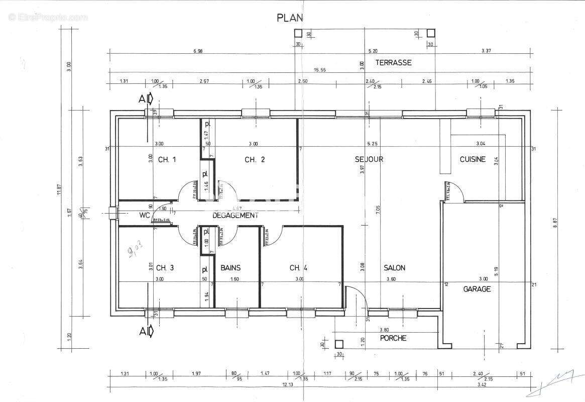Maison à SAINT-LAURENT-DE-LA-PREE