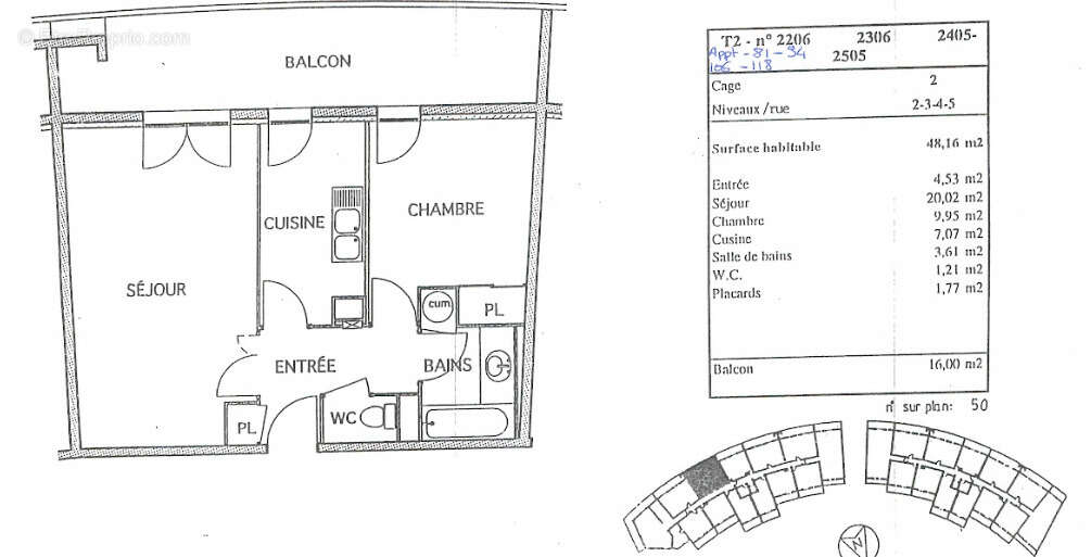 Appartement deux pieces - photo 12