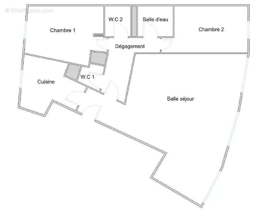 Appartement à PARIS-15E