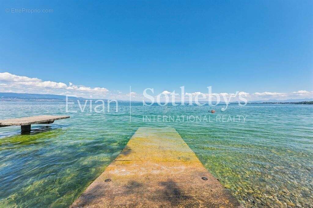 Villa pieds dans l’eau Anthy-sur-Léman - photo 20