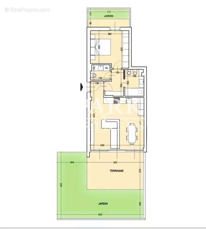 Appartement à CAP-D'AIL