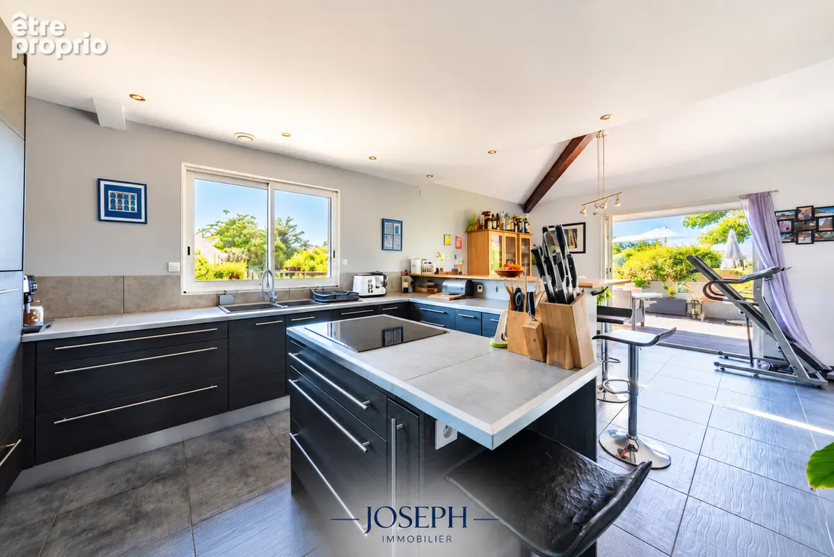 Parc du Garroussal COLOMIERS / TOURNEFEUILLE - Grande maison de 192 m² avec séjour de 110m2, sauna et DPE A - photo 4