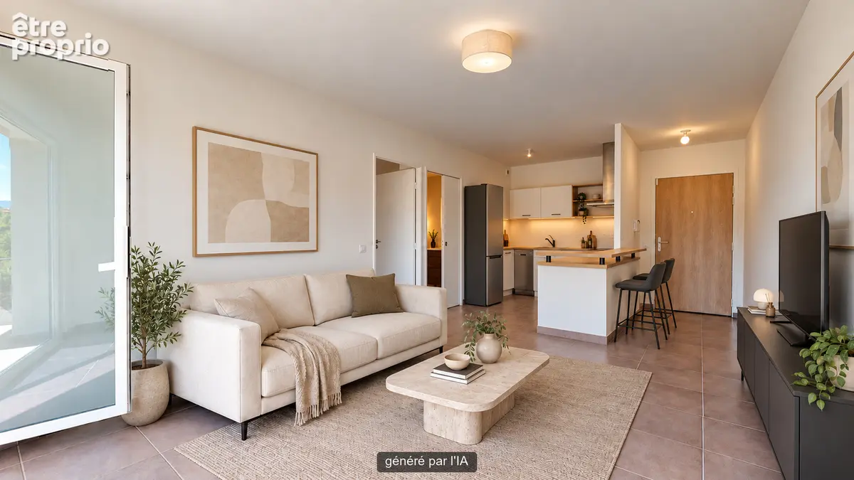 Appartement Viry 2 pièce(s) 42.25 m2 - photo 6