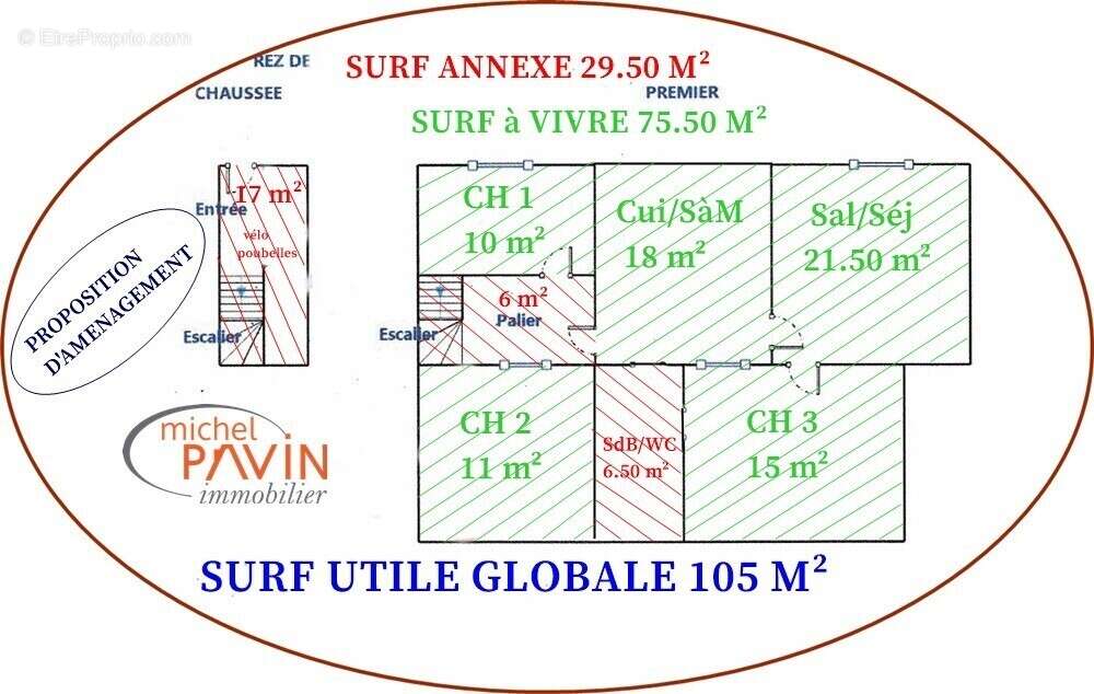 Appartement à LA GUERCHE-SUR-L&#039;AUBOIS