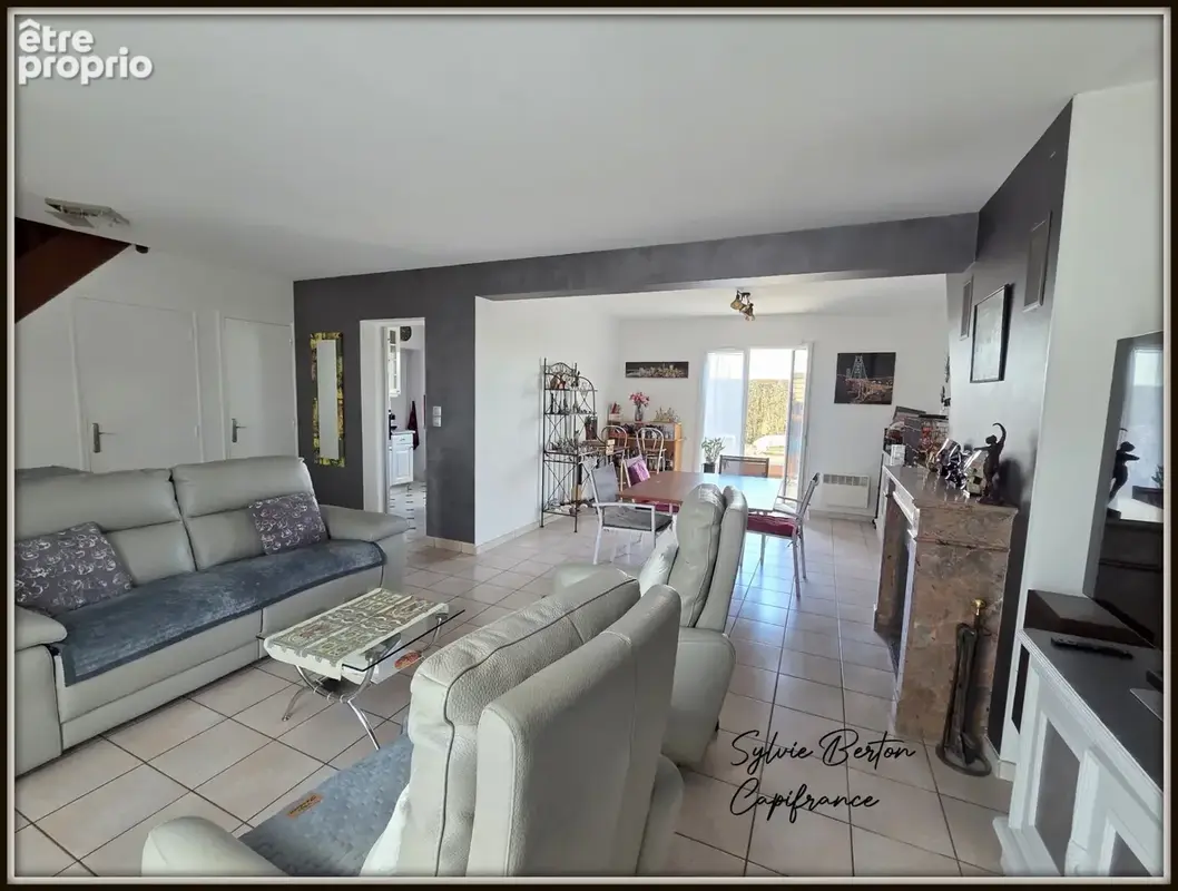 Messy – belle maison familiale de 104 m² – 6 pièces – 4 chambres – garage - jardin avec vue sur les champs - photo 3
