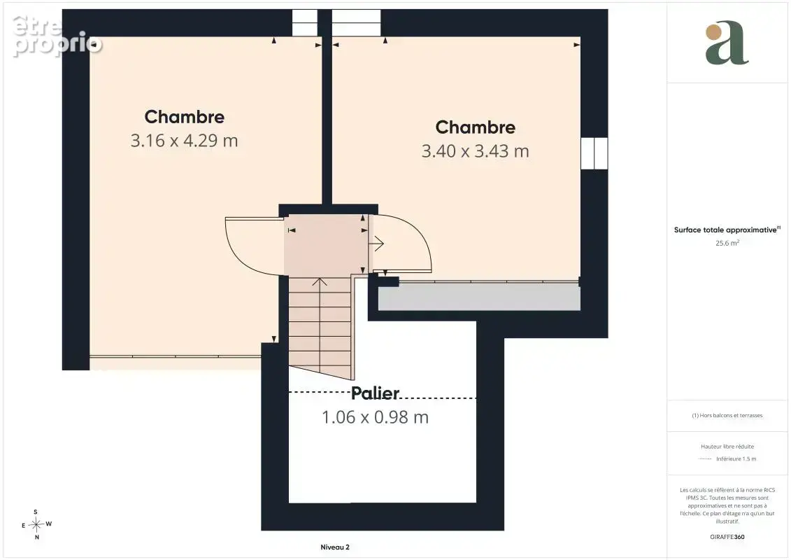 Duplex T3 de 64 m² au Bouscat, Parc de l'Ermitage, 2 chambres - photo 11