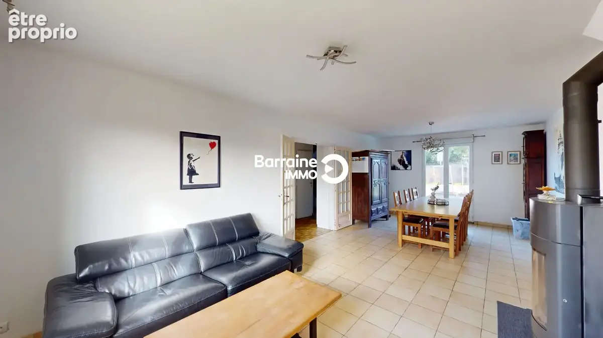 Maison a vendre plabennec - 4 chambres - jardin - dpe c - garage - parcelle 686m² - photo 5