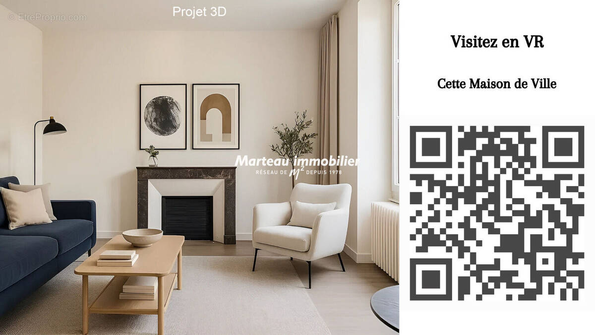 Maison à SAINT-AUBIN-DE-LOCQUENAY