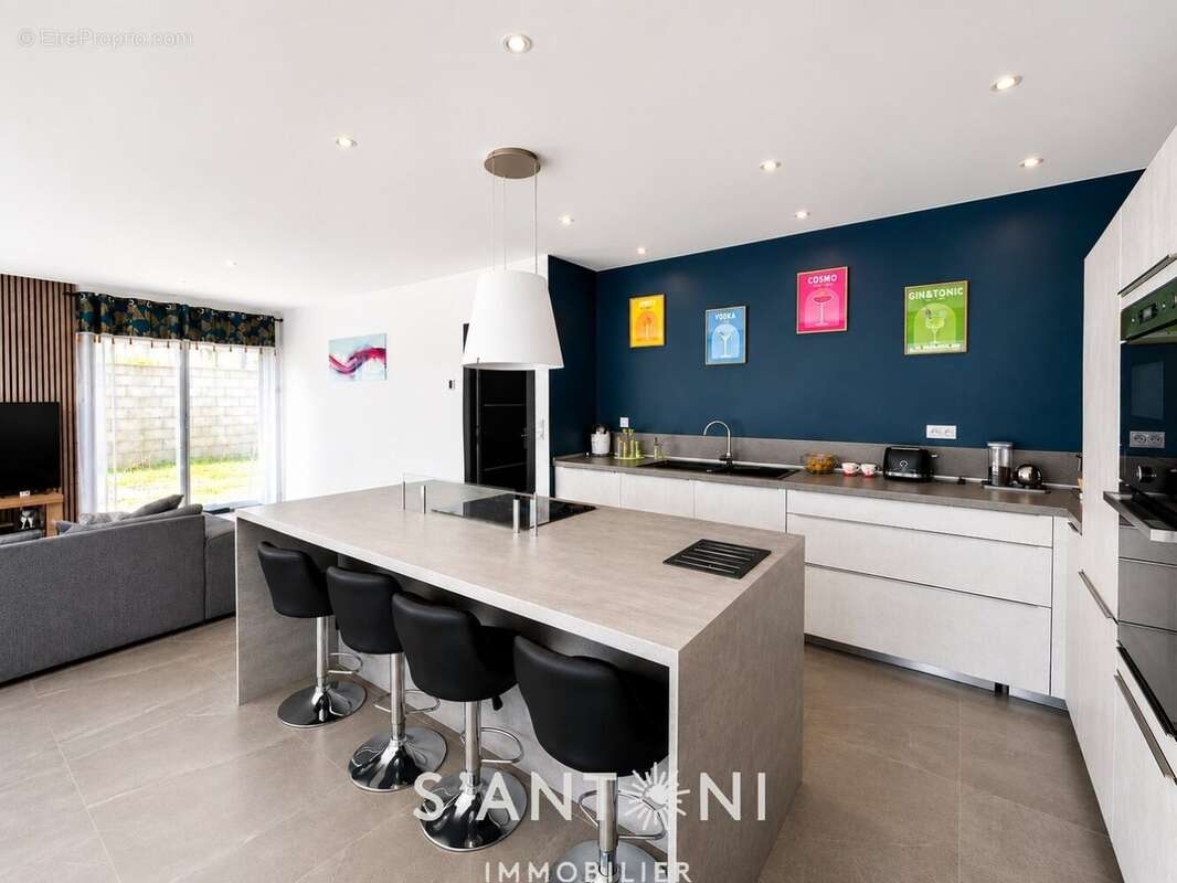 maison moderne de plain-pied avec garage - photo 4