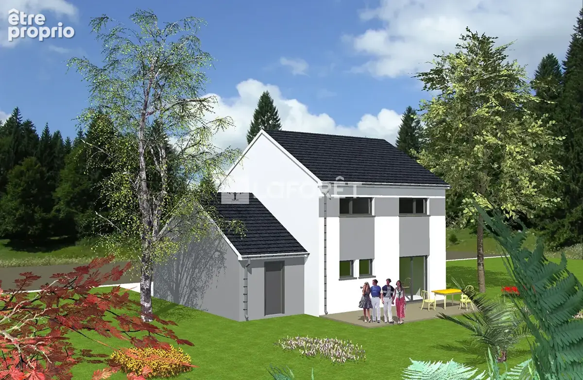 Terrain 630 m2 + Projet de Construction Maison 102 m2 à Vigy Parcelle n° 2 - photo 2