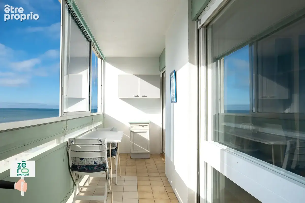 Studio meublé vue océan avec parking - photo 14