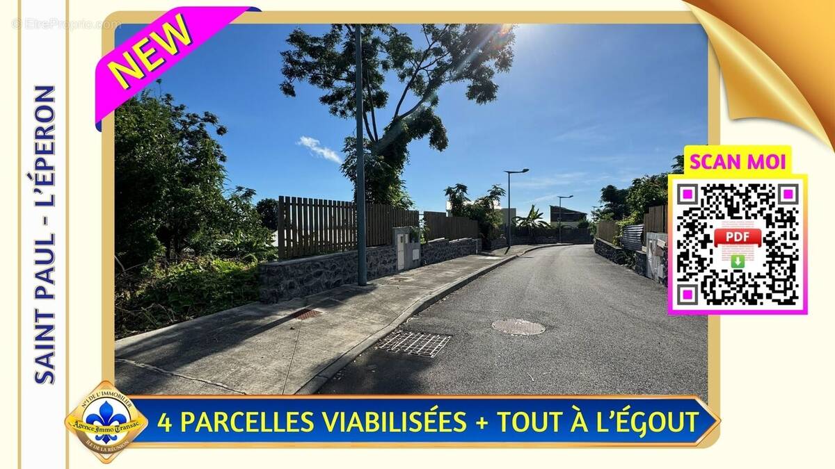 Terrain à SAINT-PAUL