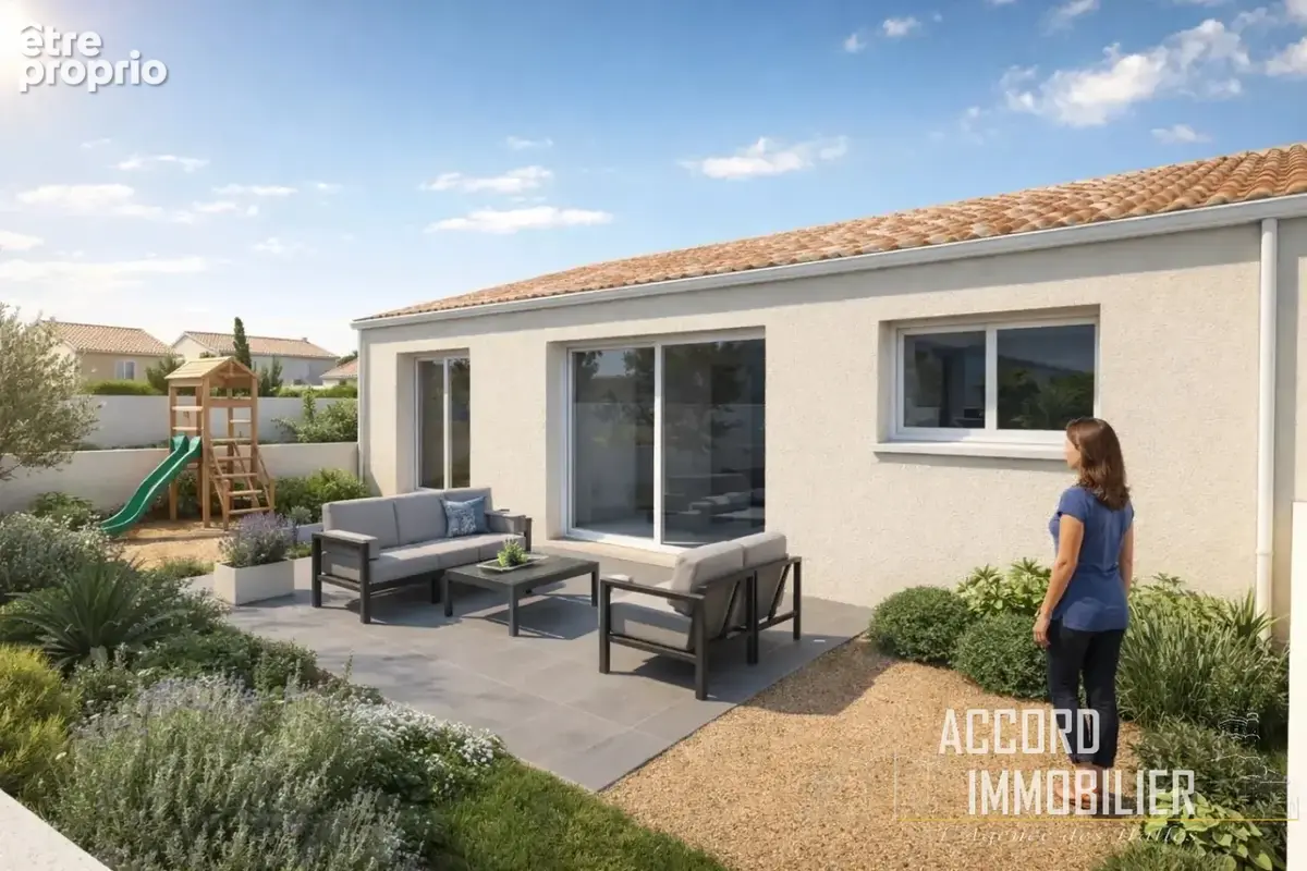 Maison t4 neuve- 98m2- montady - photo 2