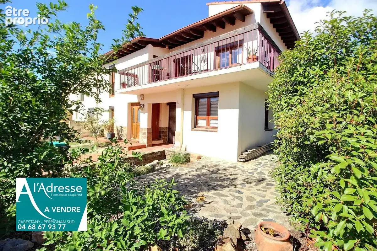 Cabestany villa 3 faces de 140m² sur terrain 3 faces de 300 m² - photo 1