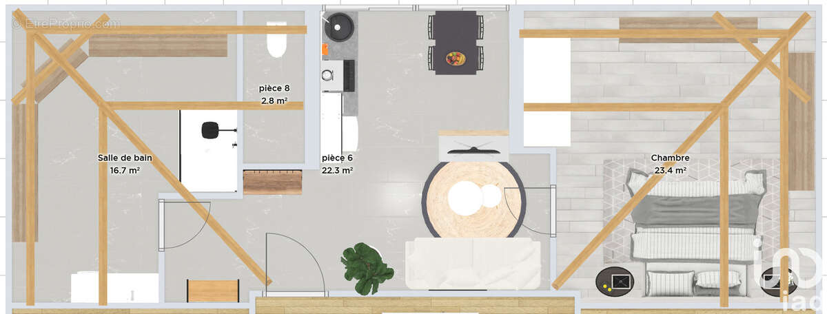 Photo 7 - Appartement à MONTROTTIER