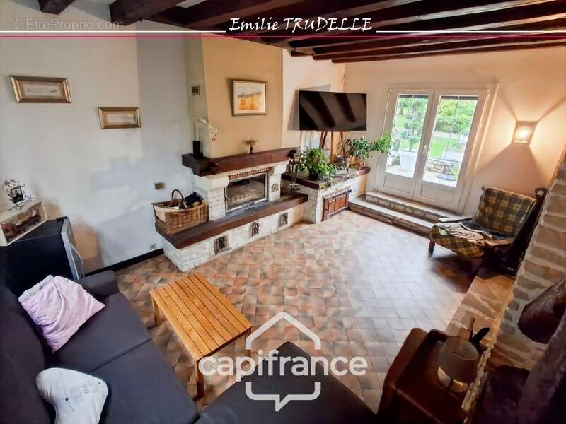 Maison à vendre 6 pièces 138m² TORCE EN VALLEE (72) - 3/4 chambres + appartement, Etang, bassin sur parc paysagé de 8500m² - photo 5