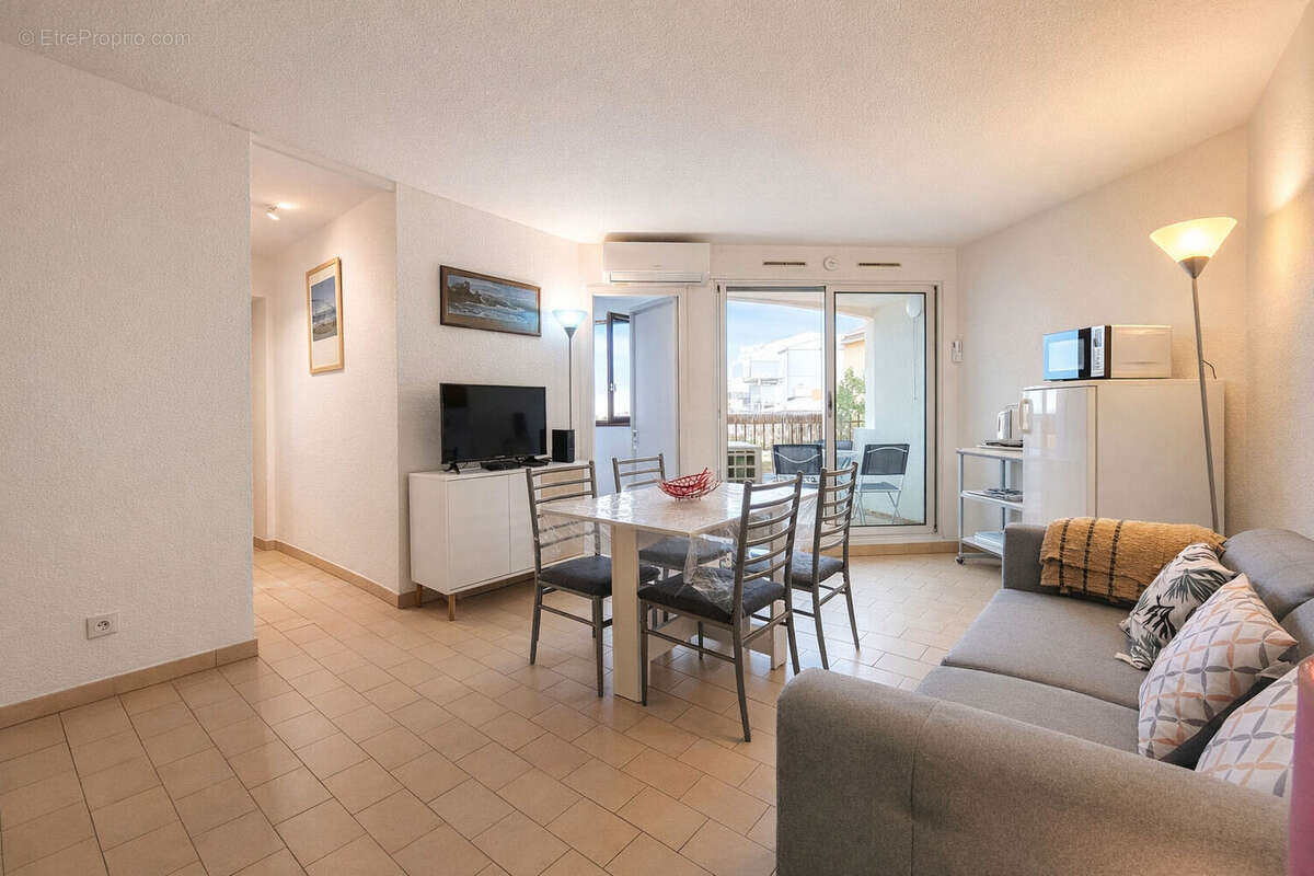 Appartement  bord de plage Saint Cyprien - vue mer - photo 3