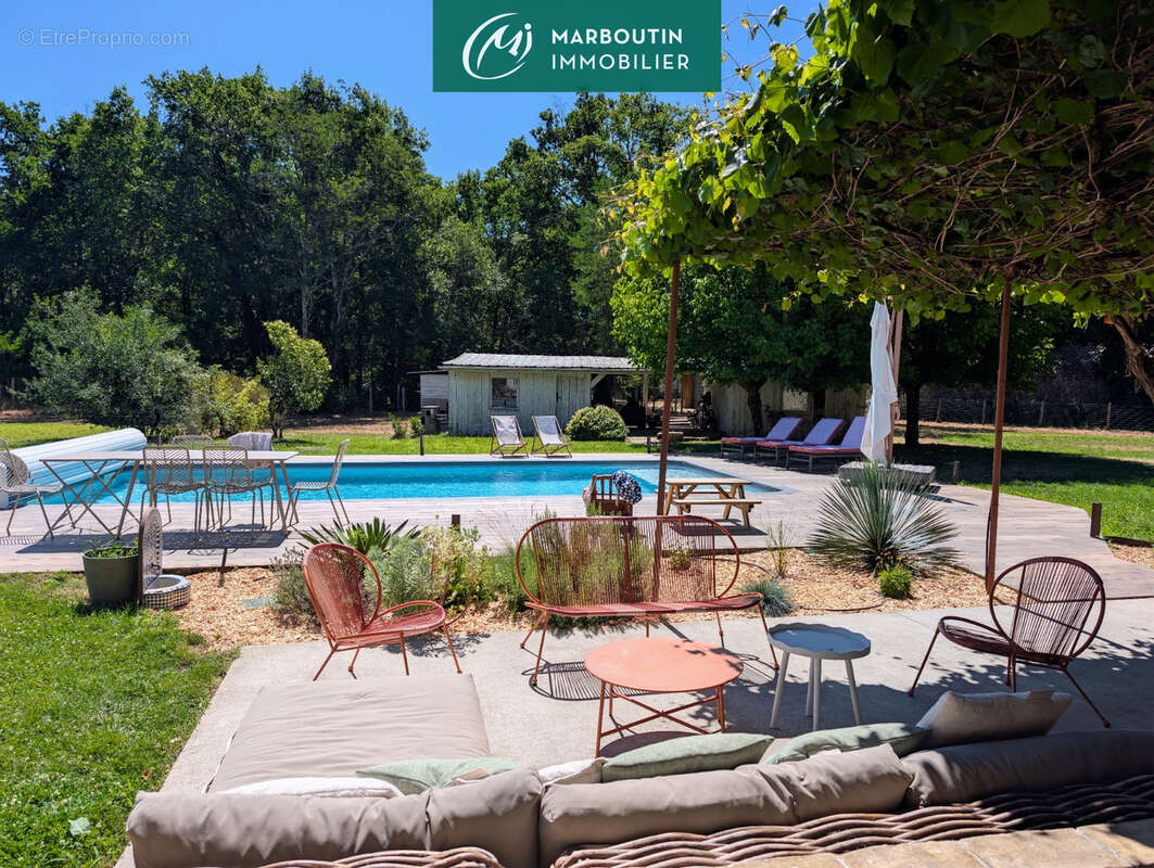 Maison landaise avec piscine - photo 16