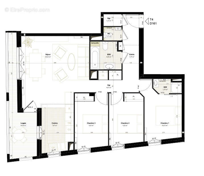 Appartement à IVRY-SUR-SEINE