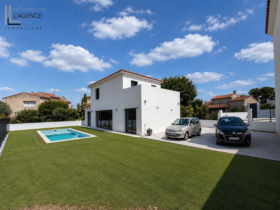 Allauch villa t4 + piscine + garage - photo 7