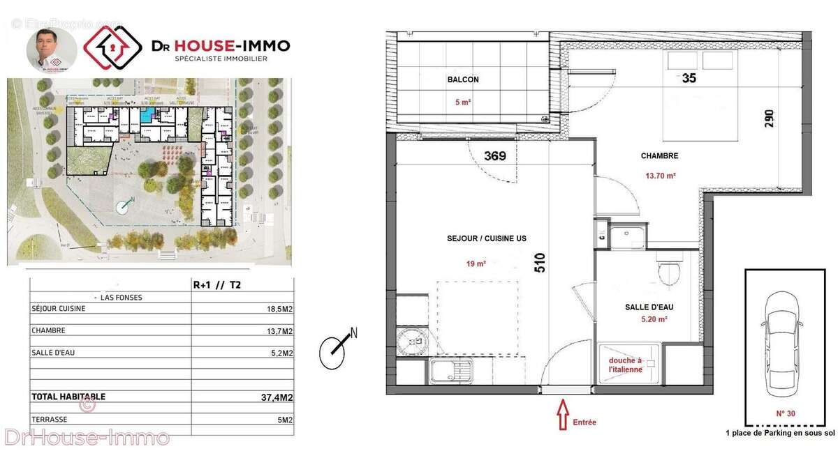 Appartement à VILLENEUVE-TOLOSANE