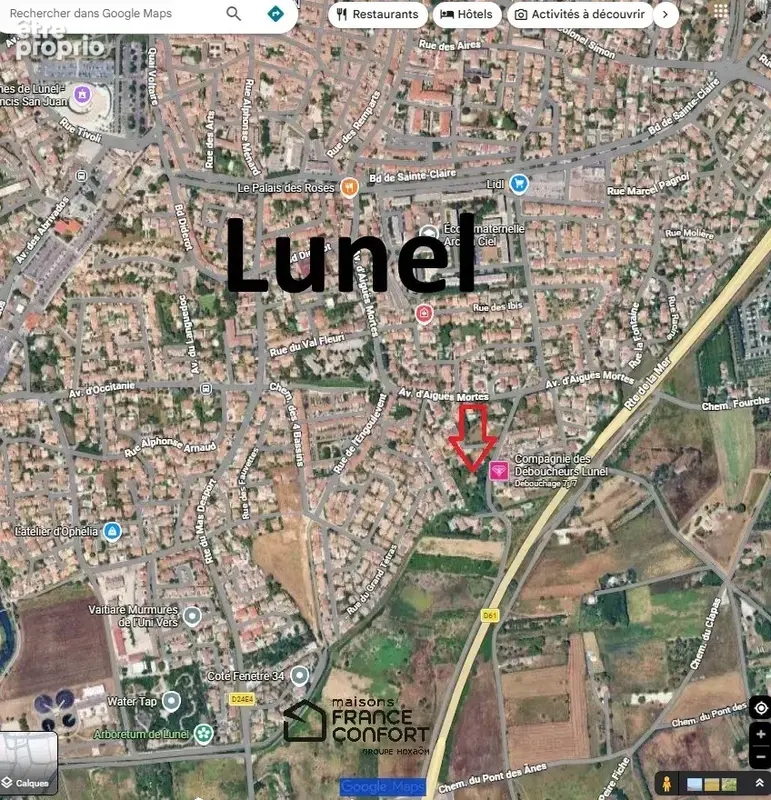 Terrain à LUNEL