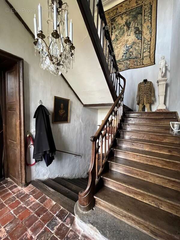 ELEGANT CHATEAU XVIIIs, sans travaux, sur 1 hectare clos de murs, jardin paysagé, chapelle, orangerie, dépendances, pour famille - photo 75