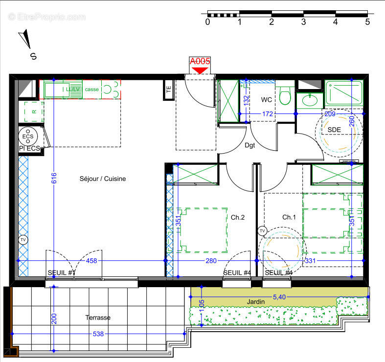Appartement à VIC-LA-GARDIOLE