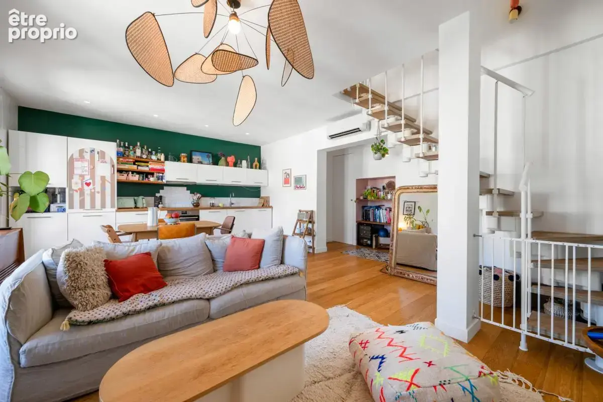 Nice Le Piol/Libération : Duplex de charme au dernier étage - photo 6