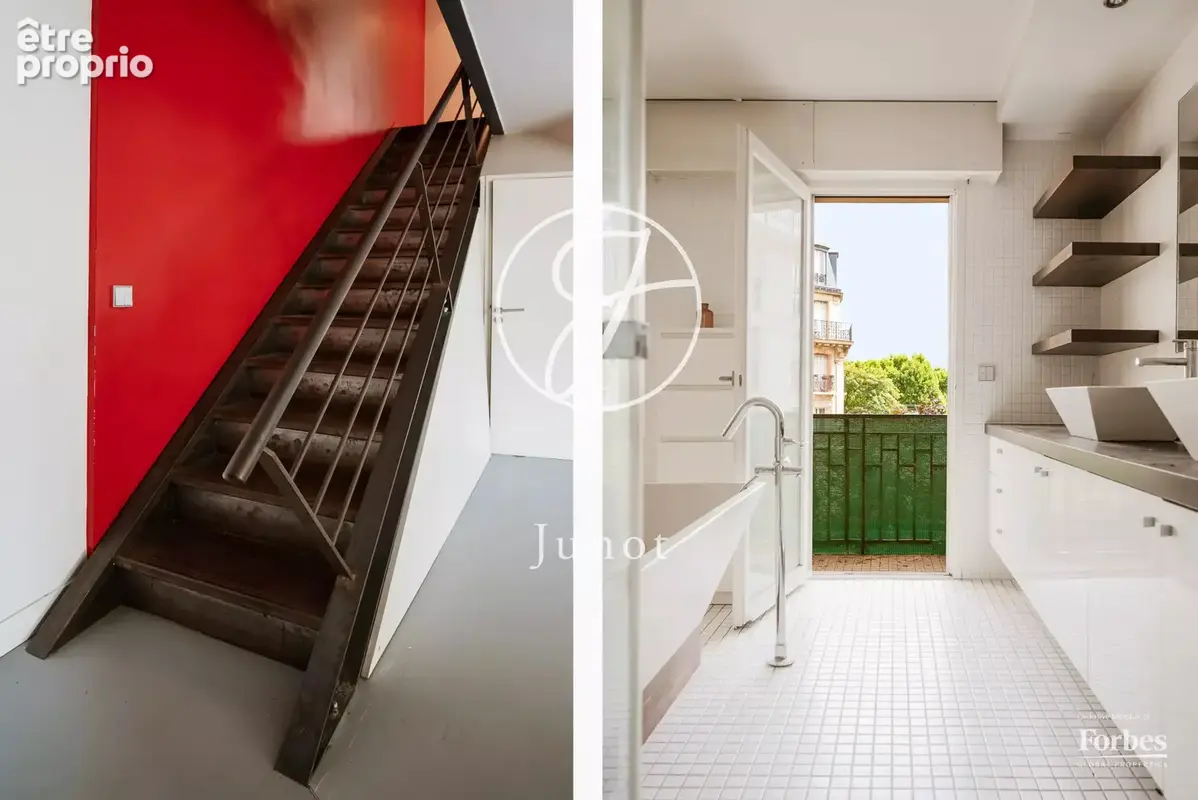 Paris 16e - GARIGLIANO - Appartement type duplex à vendre - 5 pièces - 177,93m² Carrez - 4 chambres - 2 Balcons - Lumineux. - photo 11