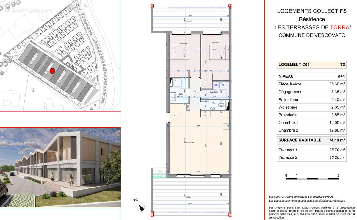 Appartement à VESCOVATO