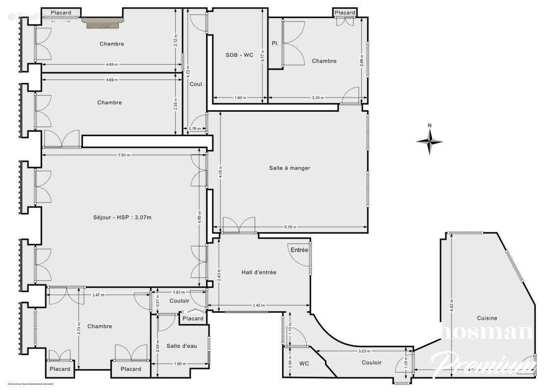 Appartement à PARIS-8E