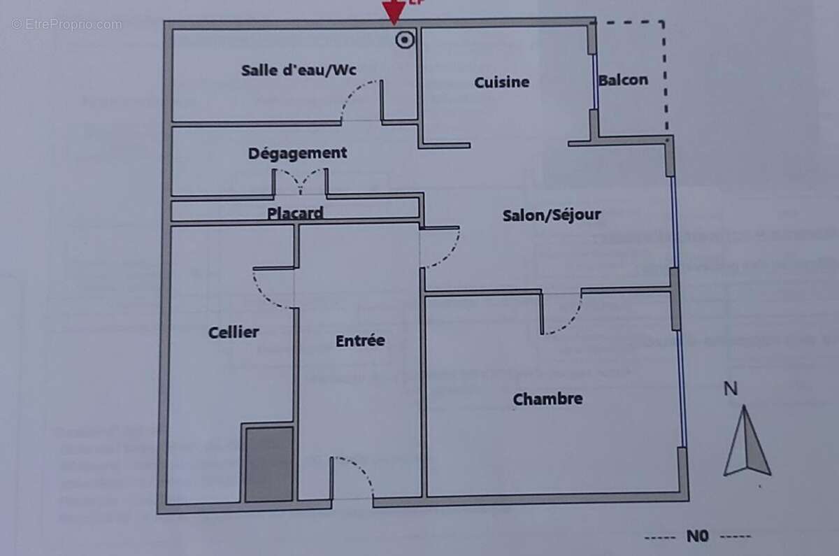 30.gard.nimes. appartement de 38 m² avec balcon dans residence calme et securisee quartier camplanier - photo 12
