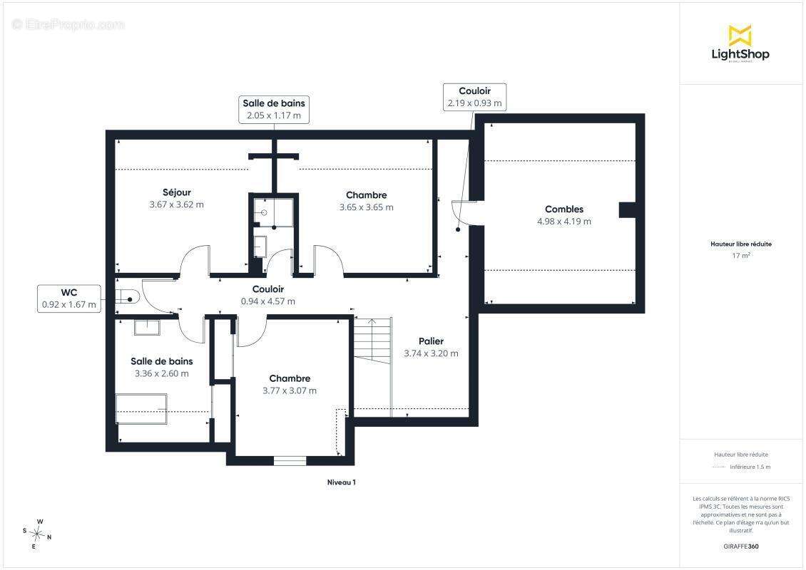 Maison de 135m² avec 4 chambres, jardin paysagé et garage - Proche St Joseph de Poterie à Nantes - photo 17
