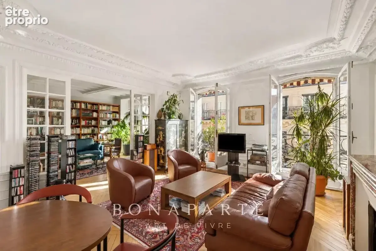 Paris ixe - 148,75 m² - charme de l’ancien - 3 chambres - photo 4