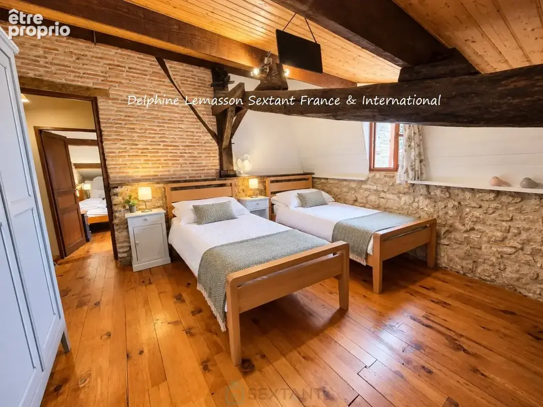 Maison en pierre avec piscine  idéale location saisonnière, proche Duras - photo 12