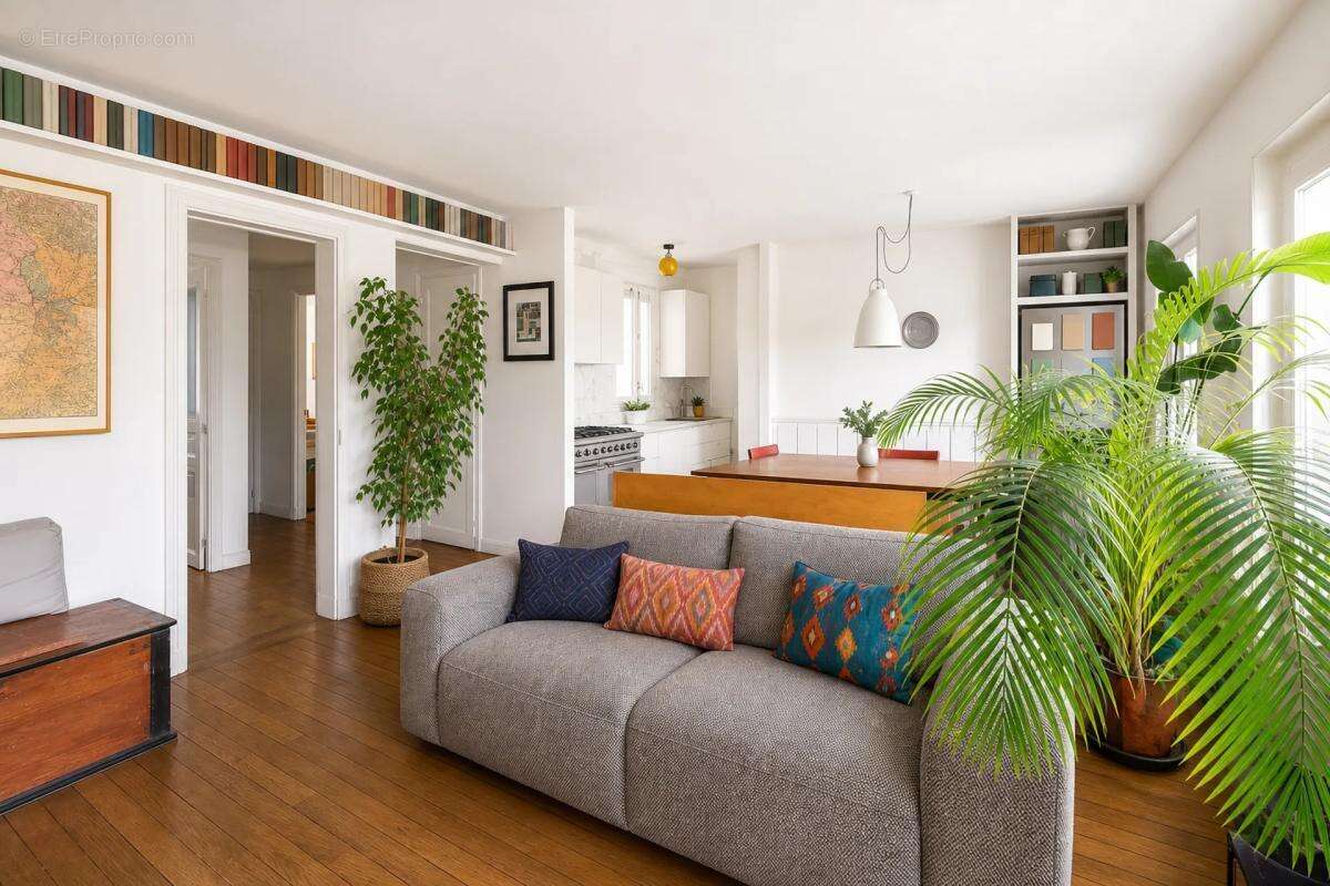 Agréable T4 86 m2 avec magnifique vue sur le sacré coeur - photo 4