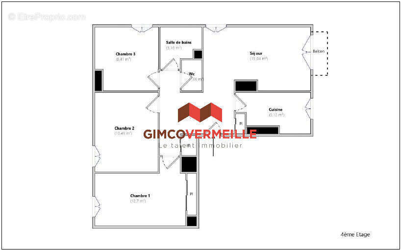 Appartement à RUEIL-MALMAISON