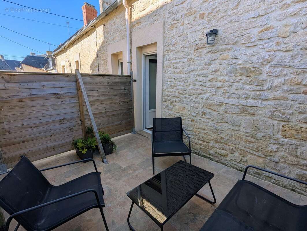 1er-terrasse - Maison à GRANDCAMP-MAISY