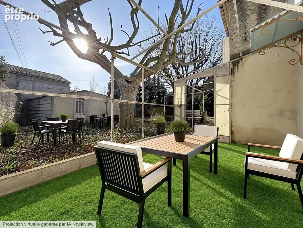Sarrians partie de mas  t6 110m² + atelier 60m² terrain de 359m² - photo 3