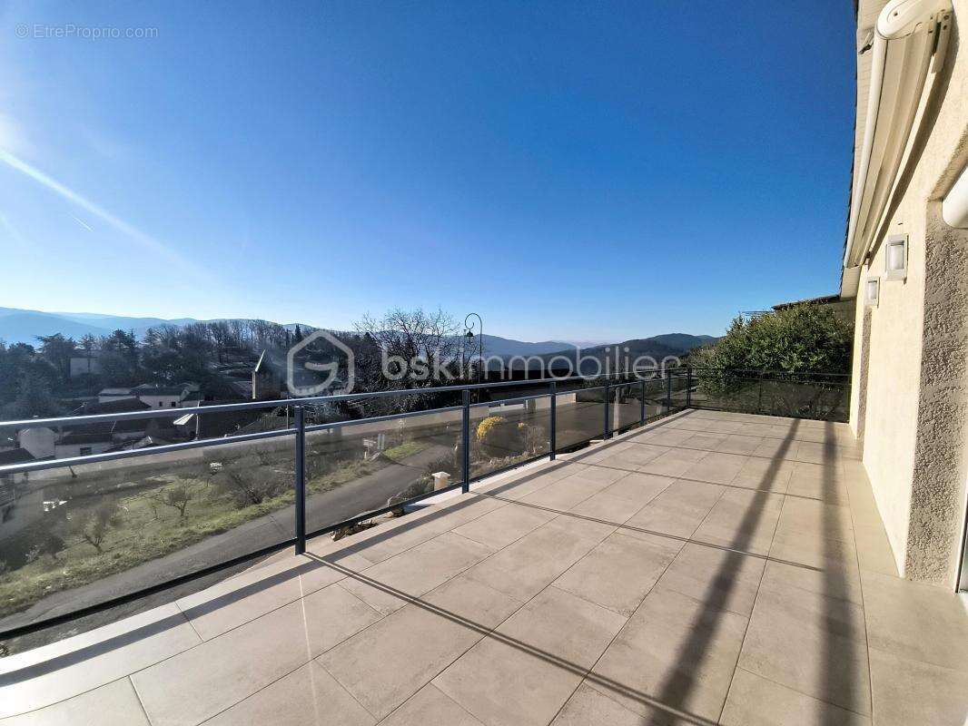 Maison contemporaine 122 m² + dépendance 85 m² + garage – Vue panoramique – Saint-Vincent-d’Olargues - photo 2