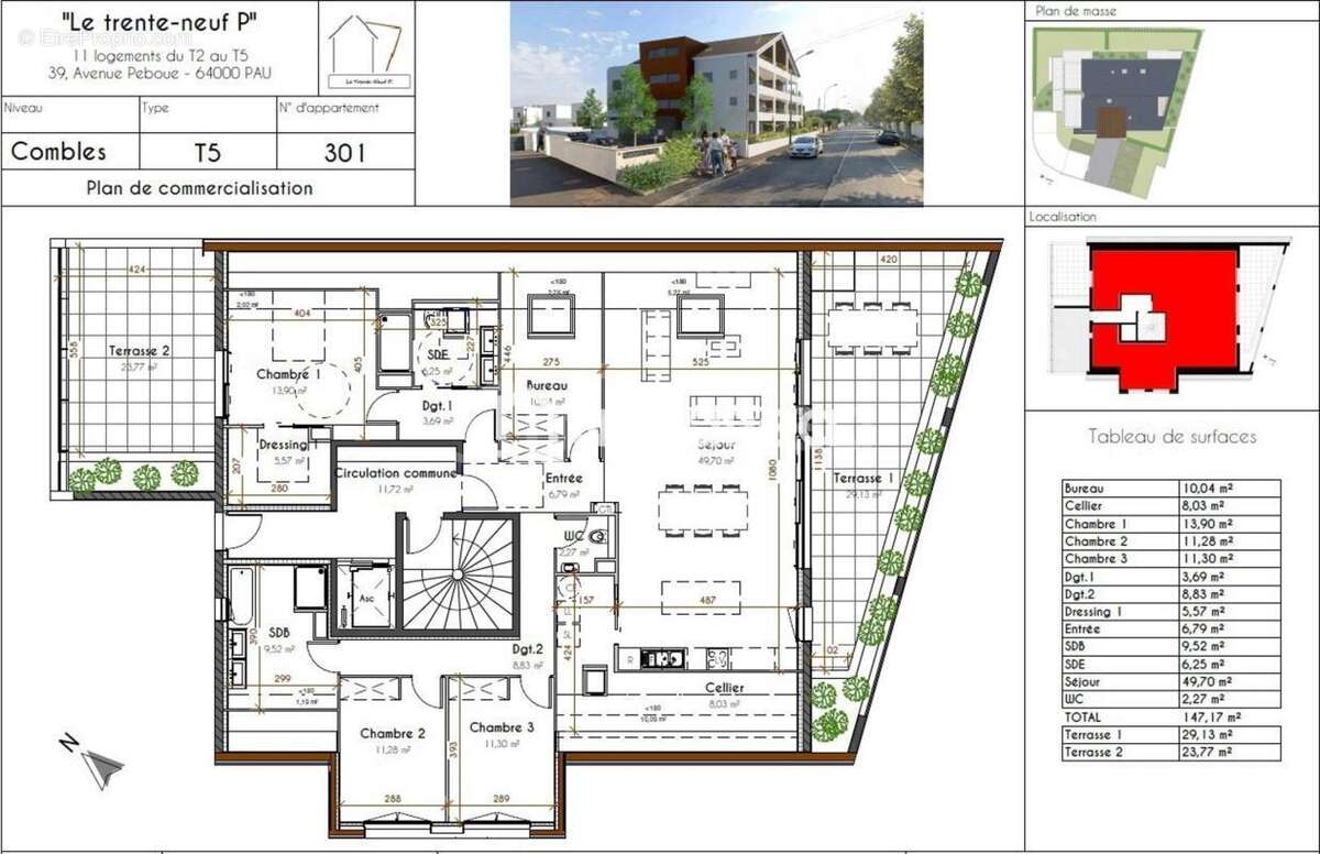 Appartement à PAU