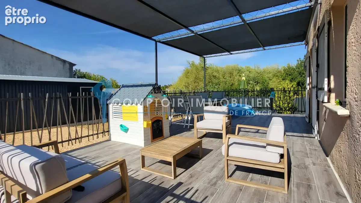 DPT GARD (30), à vendre, secteur BRIGNON, maison de 80m2 habitables, de plain-pied, type 3, jardin et abr - photo 4