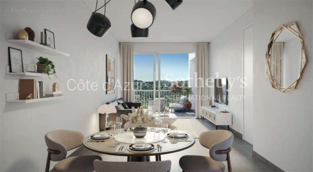 Appartement à LA TURBIE