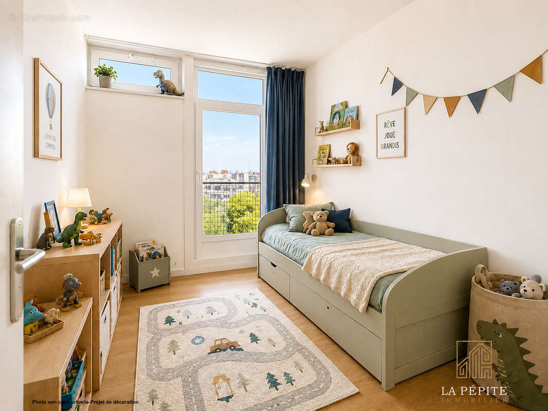 Appartement t4 tranformé en t3 avec garage, cave et vue panoramique - photo 18