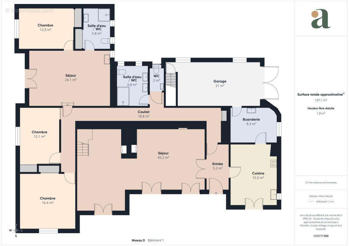 Maison familiale de 198 m² avec T2 indépendant, jardin et garage à Charleval - photo 23