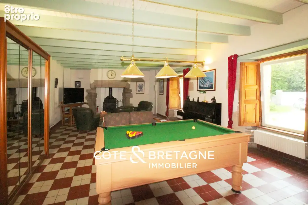 COTE & BRETAGNE IMMOBILIER VOUS PROPOSE : Manoir du XVe siècle inscrit MH à Tréguier   360 m2, 4 chambres, par - photo 8